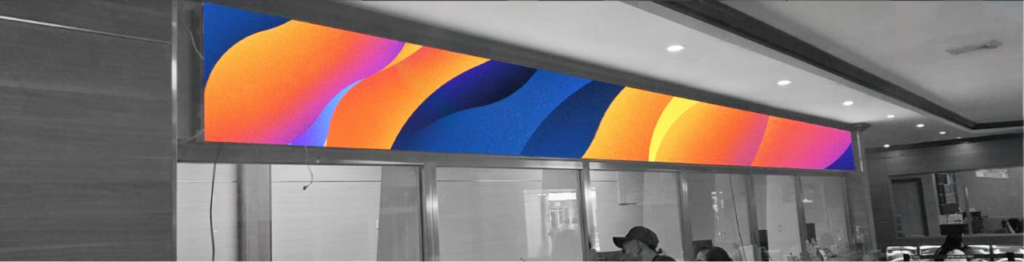 SPBE WATER TAXI LOBBY LED SCREEN PANEL