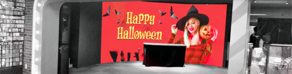 Immersive LED Video wall for Magic Museum